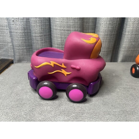 Baby Genius B Toys Vehicle Soft Sided Cars Lot Tiger Dinosaur Alligator Toddler - Picture 2 of 15